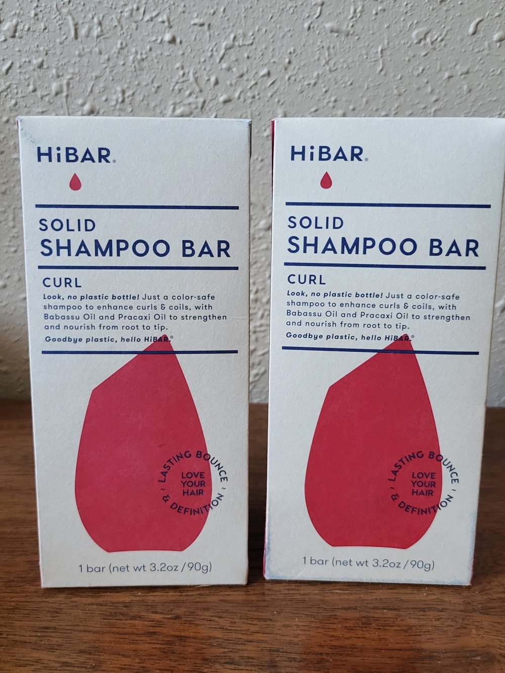 Solid Shampoo Bar for Curls - Red